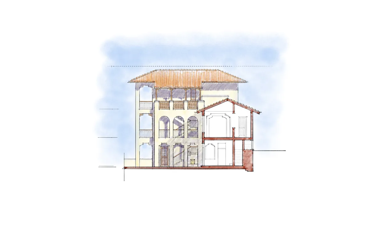 Casa Menta — interior y exterior
